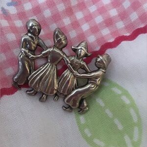 Sterling silver brooch